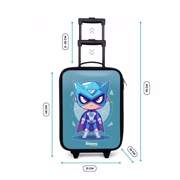 Kinderkoffer - Turquoise tornado — 7
