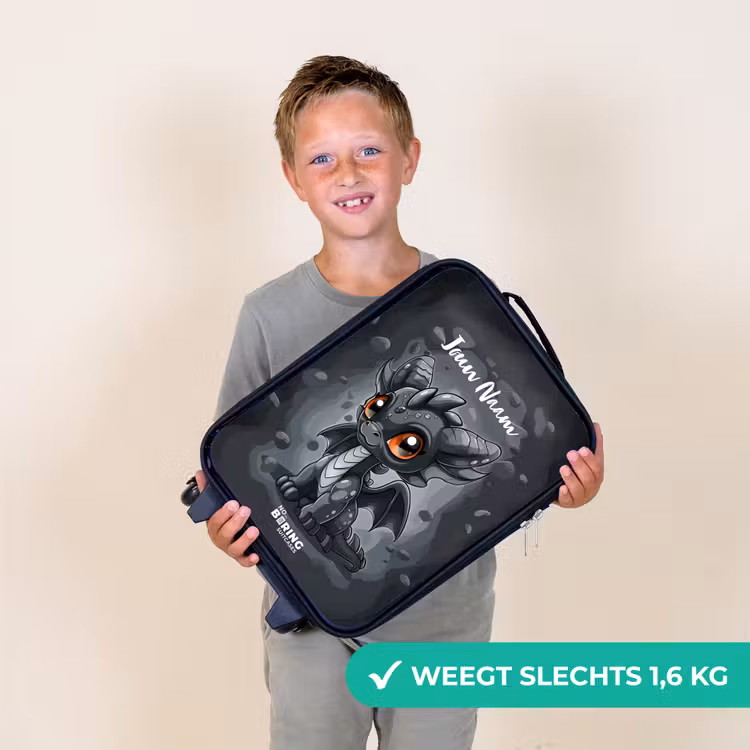Kinderkoffer - Gino grijsstaart — 3