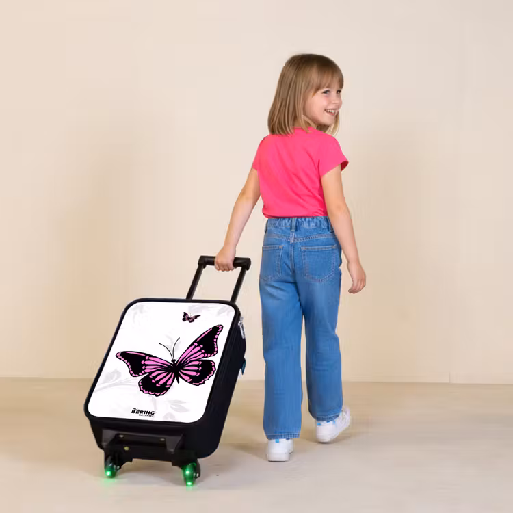Kinderkoffer - Magenta monarch — 2