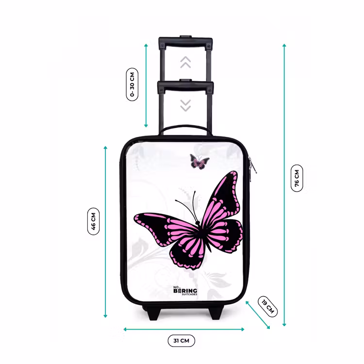 Kinderkoffer - Magenta monarch — 7