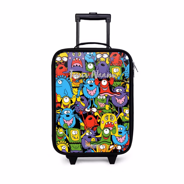 Kinderkoffer - Monsters met Felle Kleuren — 1