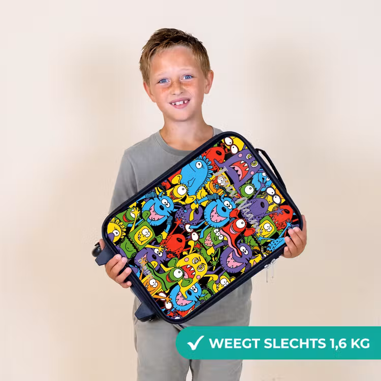 Kinderkoffer - Monsters met Felle Kleuren — 3