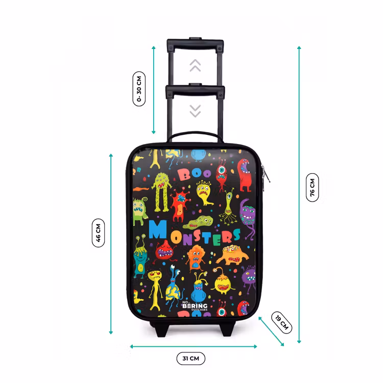 Kinderkoffer - Patroon van monsters — 7