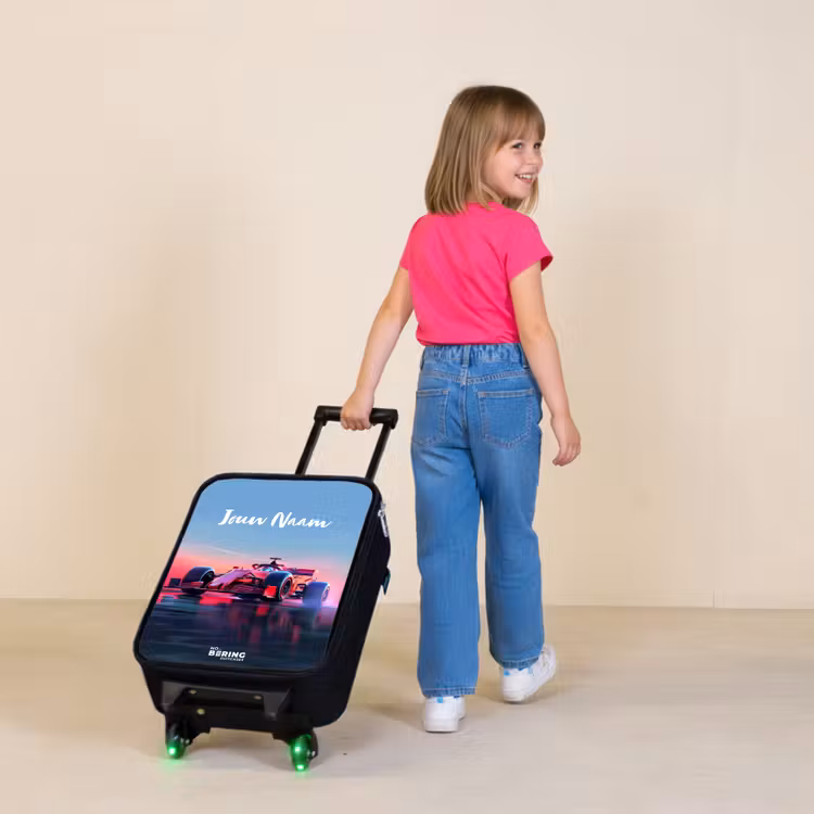 Kinderkoffer - Rode racer — 2