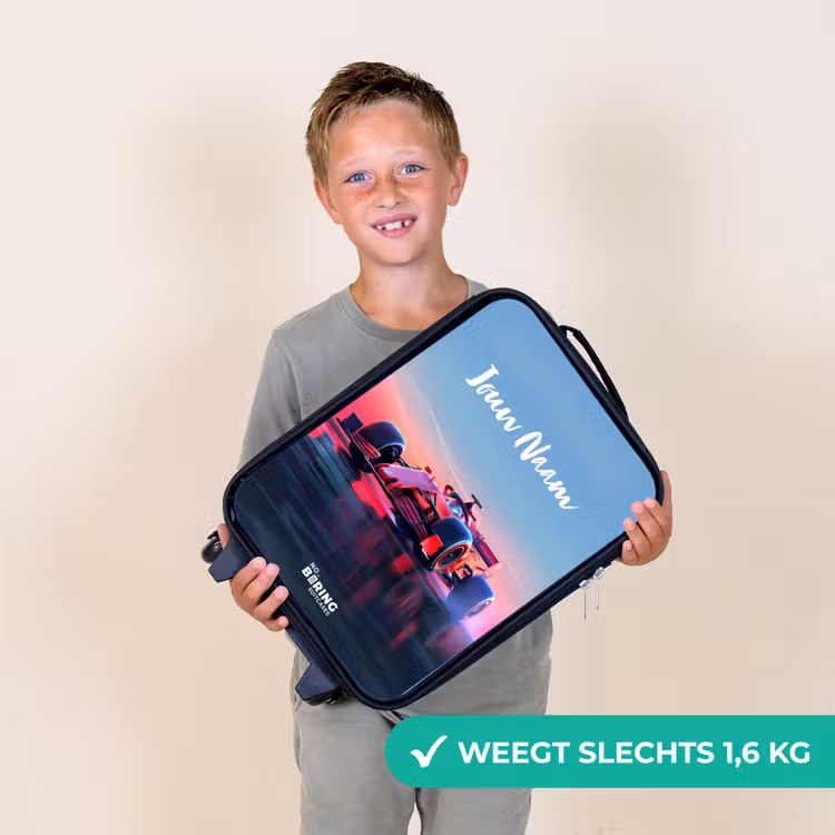 Kinderkoffer - Rode racer — 3