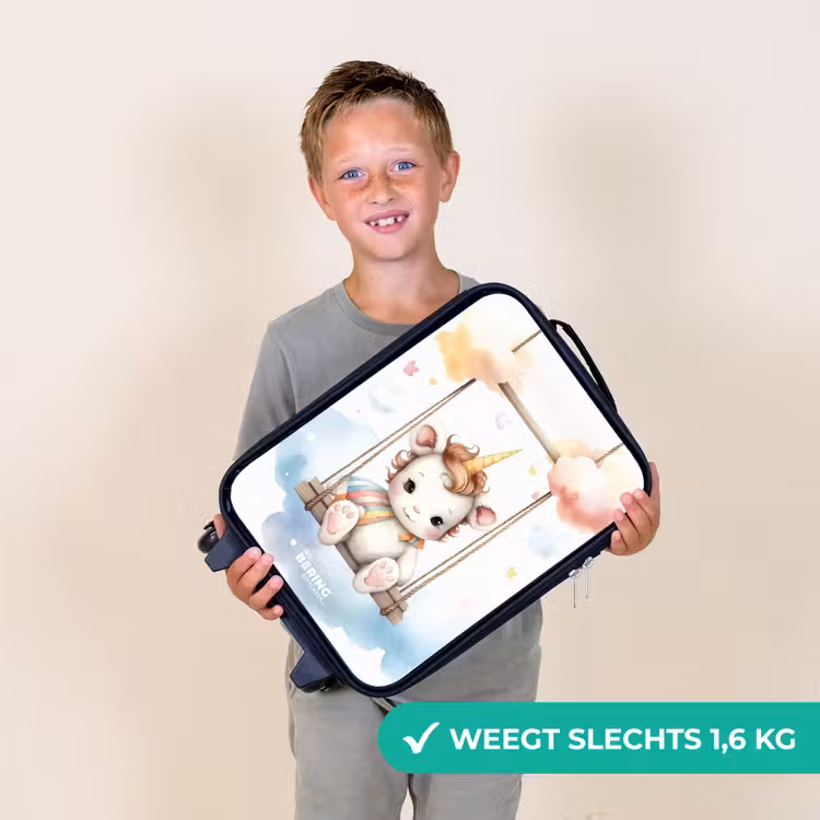 Kinderkoffer - Schommelende baby eenhoorn — 3