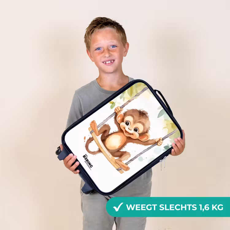Kinderkoffer - Schommelende grote aap — 3