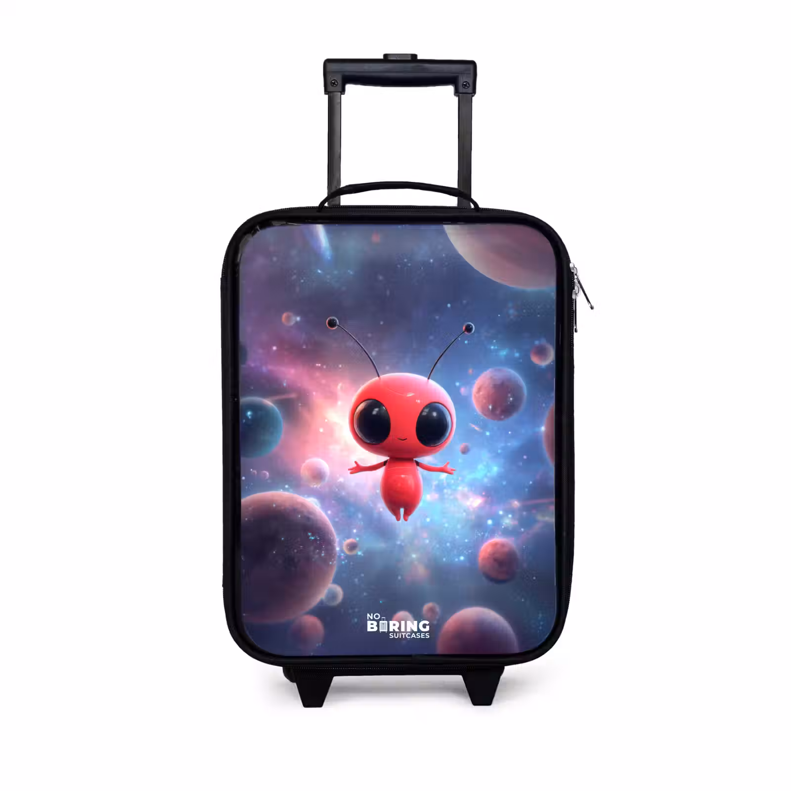 Kinderkoffer - Rood Ruimtewezen in Kosmische Dans — 1