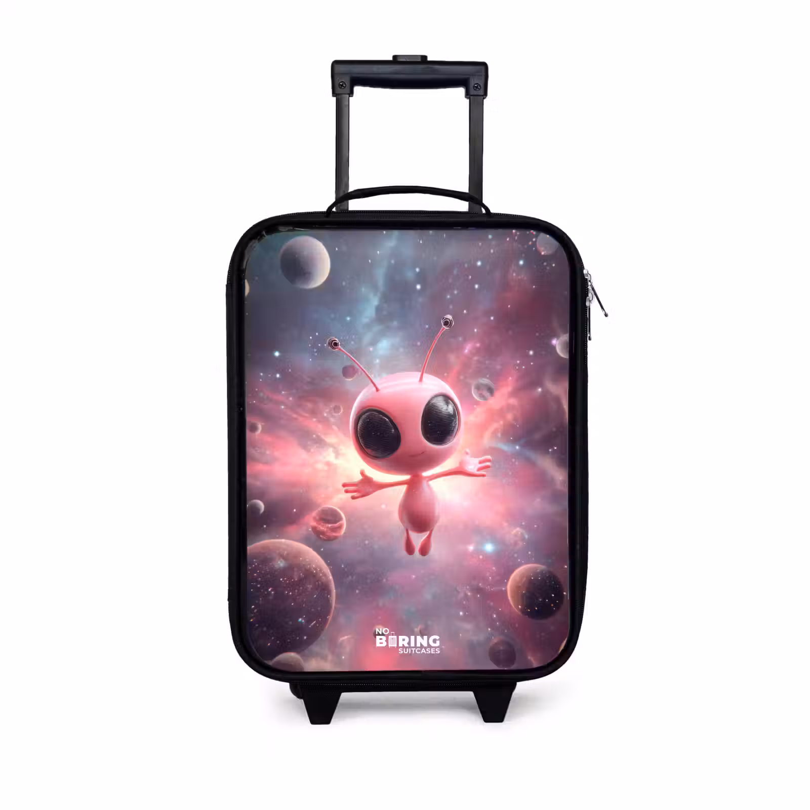 Kinderkoffer - Roze Alien in Sterrennevel — 1