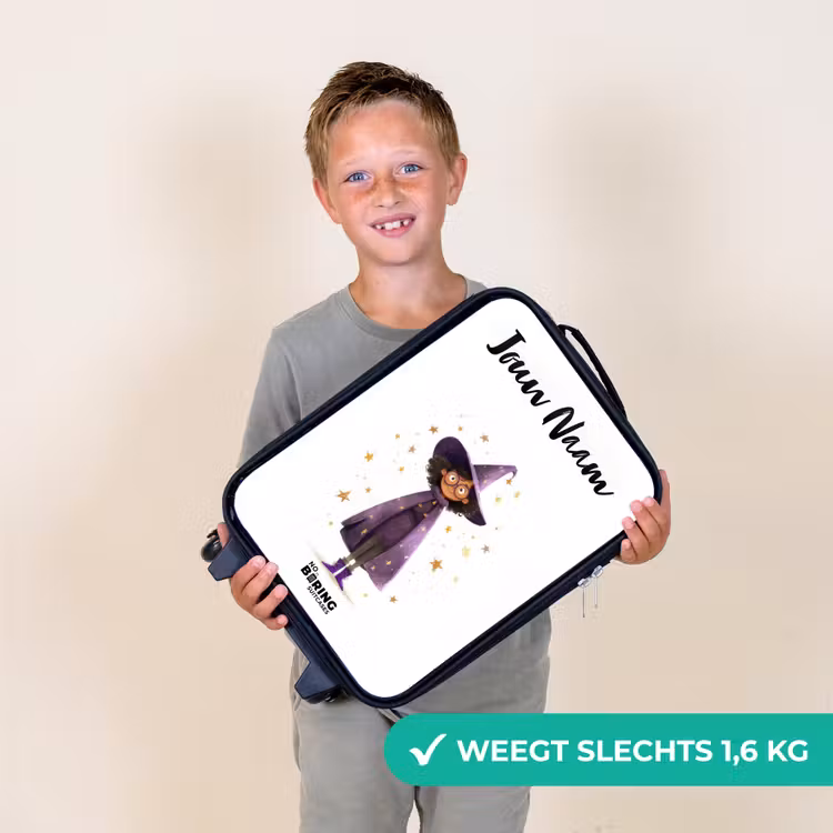 Kinderkoffers met naam - De paarse tovenaarsmantel — 3