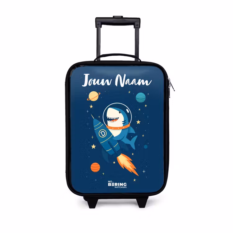 Kinderkoffers met naam - Dier - Ruimte - Planeet - Raket — 1