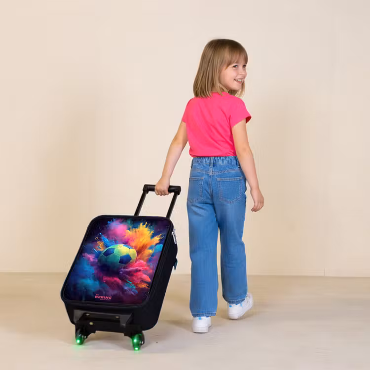Kinderkoffers met naam - Neon - Bal - Kleurrijk — 2