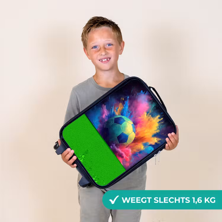 Kinderkoffers met naam - Neon - Bal - Kleurrijk — 3