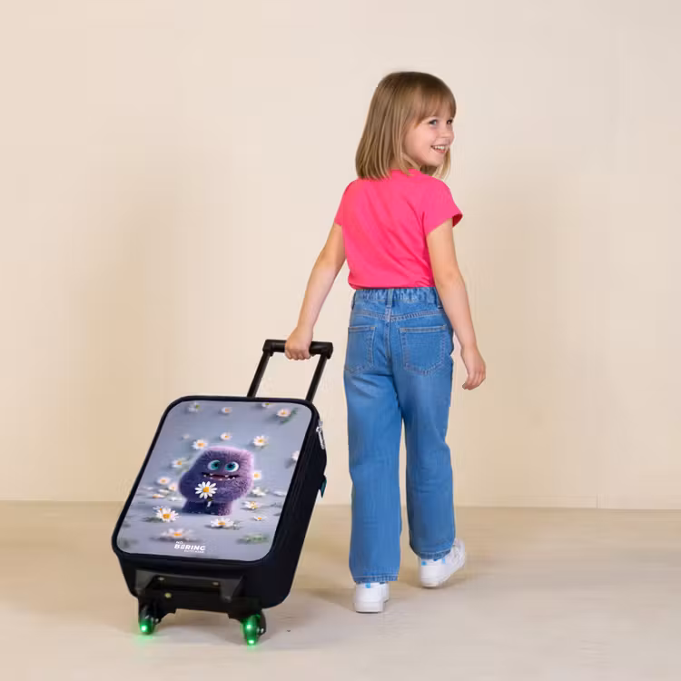 Kinderkoffer - Paars Pluizig Vriendje met Madelief — 2