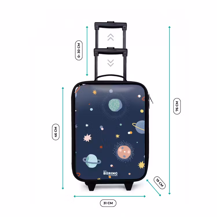 Kinderkoffer - Patroon van planeten — 6
