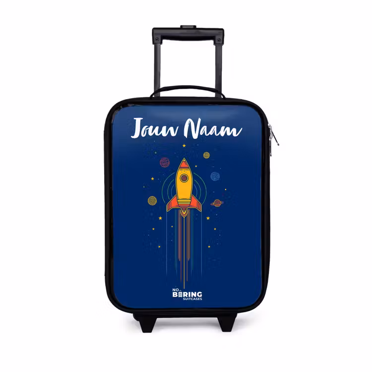 Kinderkoffers met naam - Raket - Planeten - Sterren — 1