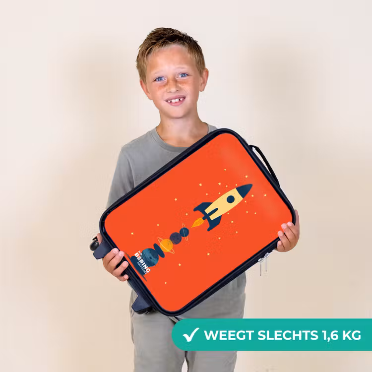 Kinderkoffers met naam - Raket - Sterren - Planeten — 3
