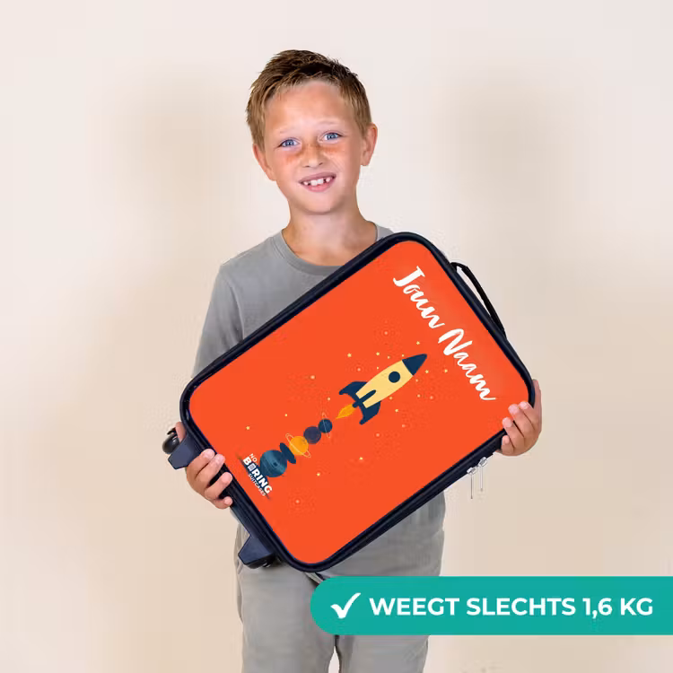 Kinderkoffers met naam - Raket - Sterren - Planeten — 3