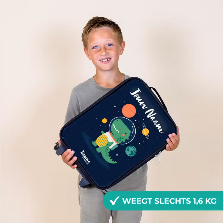 Kinderkoffers met naam - Ruimte - Dino - Planeten - Sterren — 3