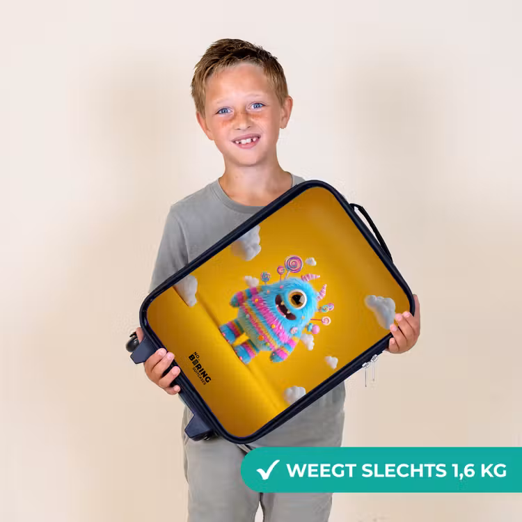 Kinderkoffer - Snoep - Monster - Regenboog — 3