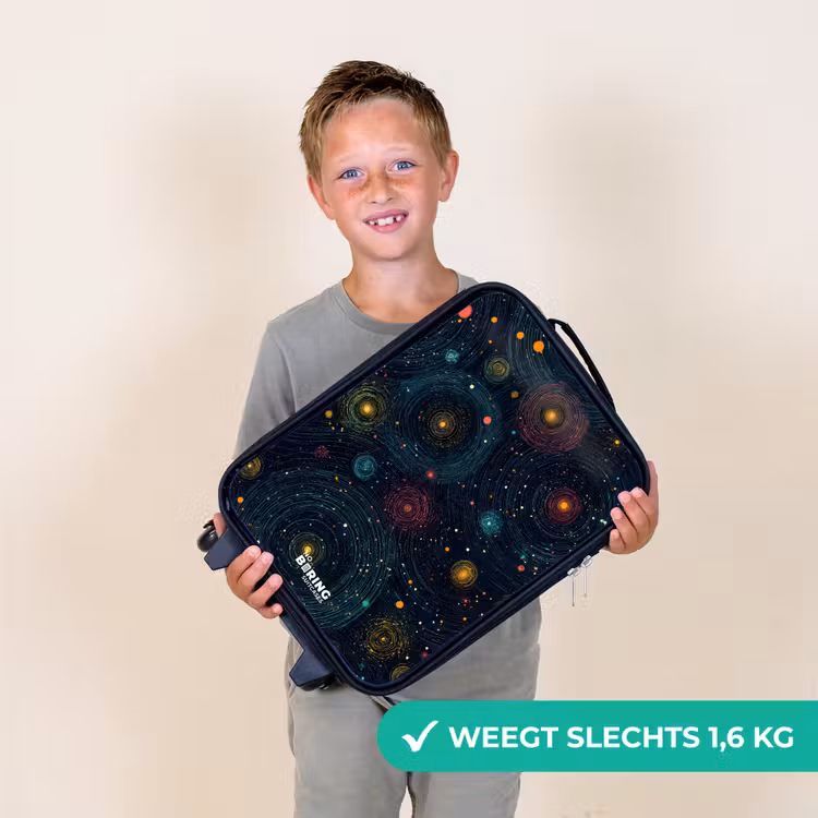 Kinderkoffers met naam - Sterren - Planeten - Kleurrijk — 3