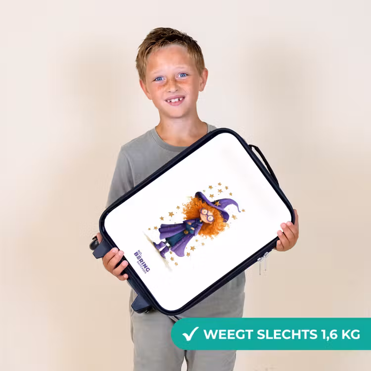 Kinderkoffers met naam - Sterrenmagie met krullen — 3