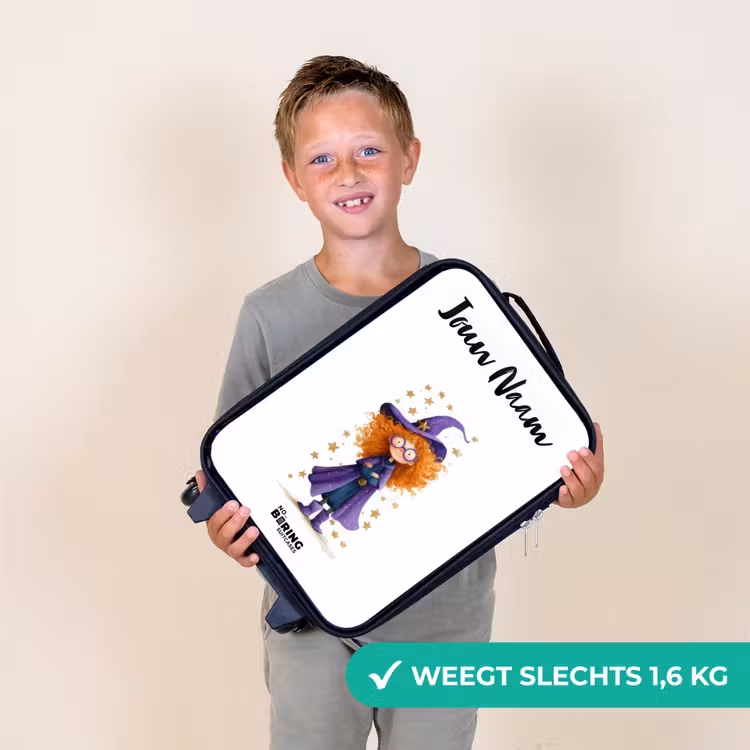 Kinderkoffers met naam - Sterrenmagie met krullen — 3