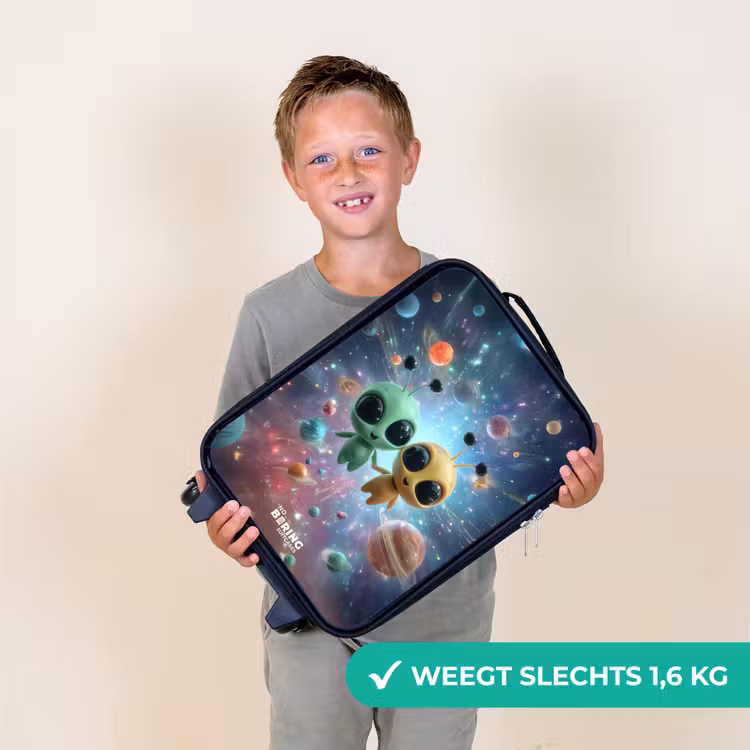Kinderkoffer - Vrolijke buitenaardse vrienden — 3