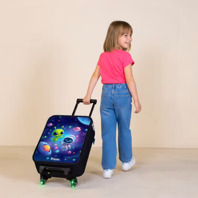 Kinderkoffer - Vrolijke Ontmoeting in de Ruimte — 2