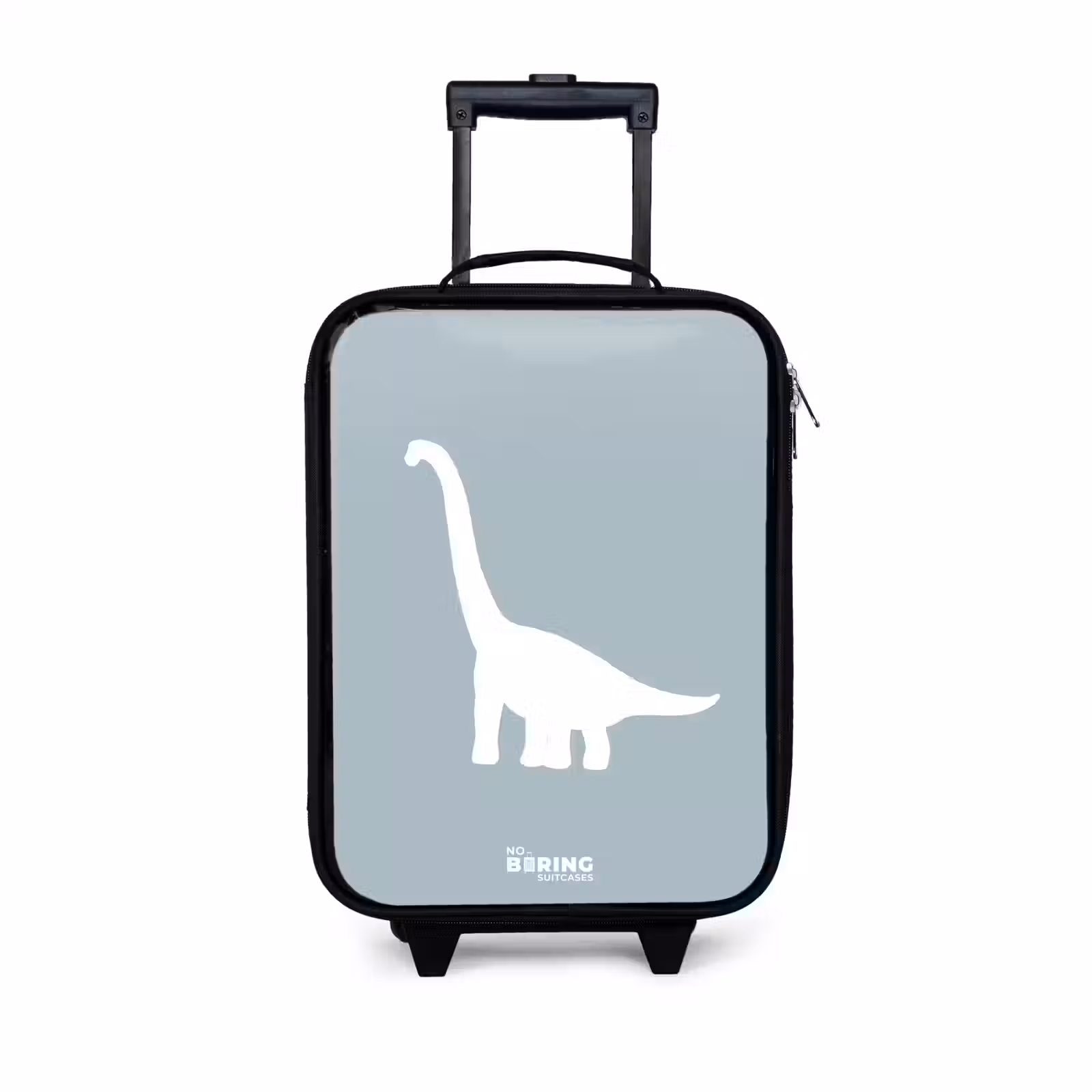 Kinderkoffer - Blauw met Brachiosaurus dino — 1