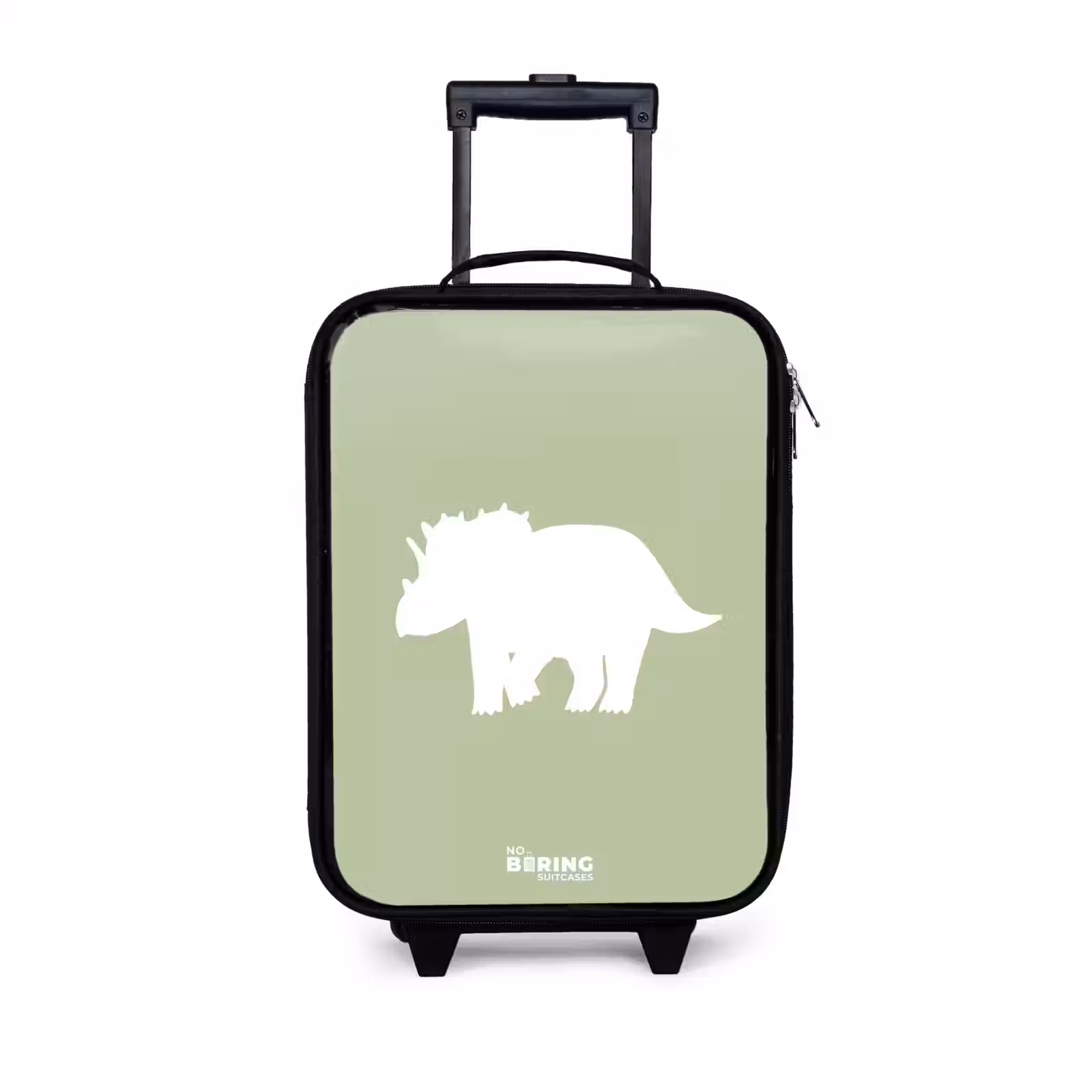 Kinderkoffer - Groen met Triceratops dino — 1