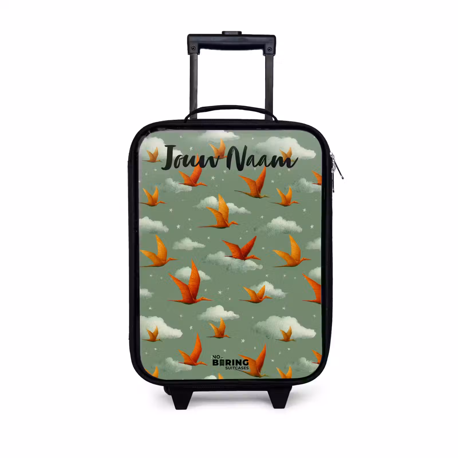 Kinderkoffers met naam - Patroon - Dino - Pterosaurussen — 1