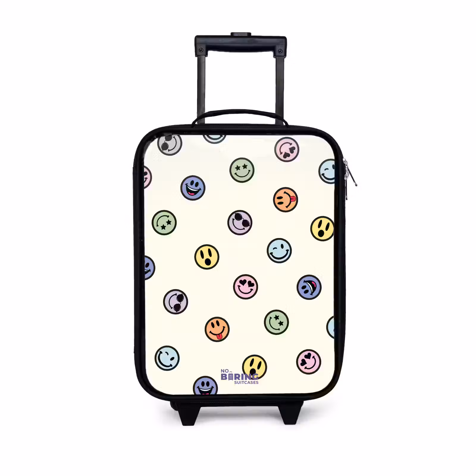 Kinderkoffers met naam - Speelse smiley-mix — 1