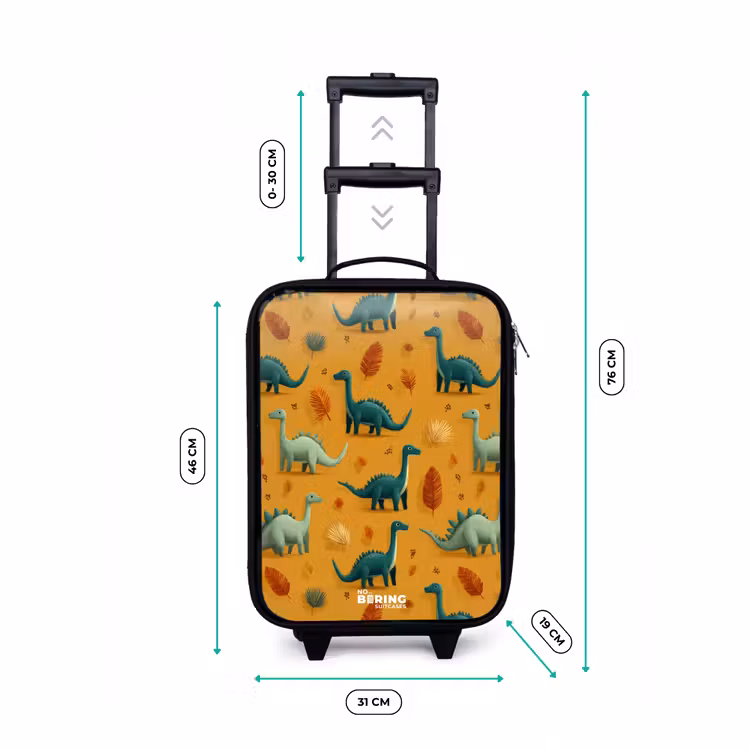 Kinderkoffer - Dino - Dieren - Patroon — 7