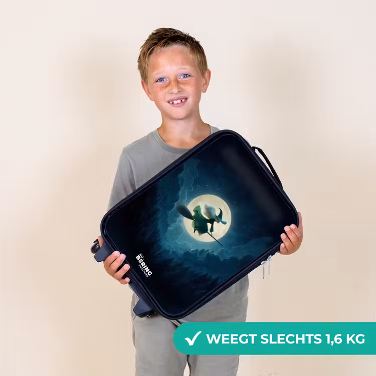 Kinderkoffers met naam - Heks in Maanlichtvlucht — 3