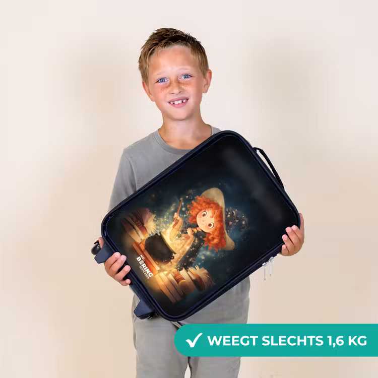 Kinderkoffers met naam - Heks met Sprankelende Toverdrank — 3