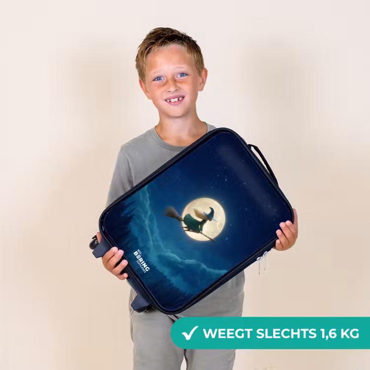 Kinderkoffers met naam - Nachtelijke Vlucht over het Woud — 3