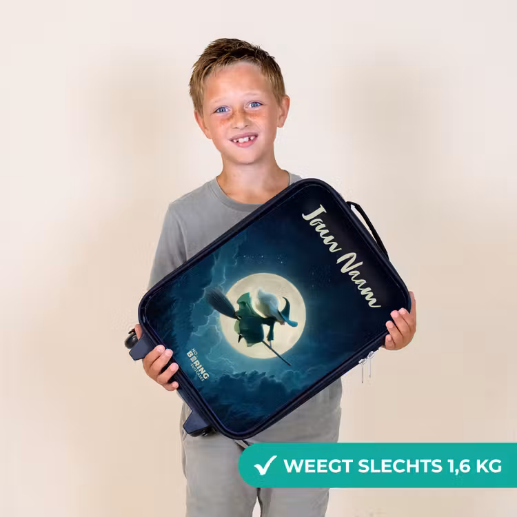 Kinderkoffers met naam - Nachtelijke Vlucht over het Woud — 3