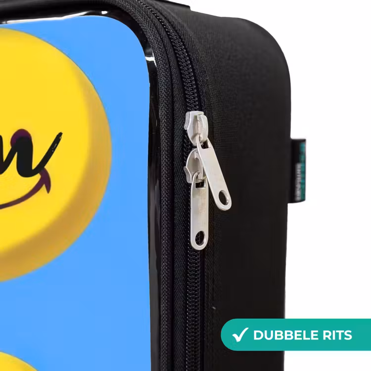 Kinderkoffers met naam - Vrolijke smileyregen — 6