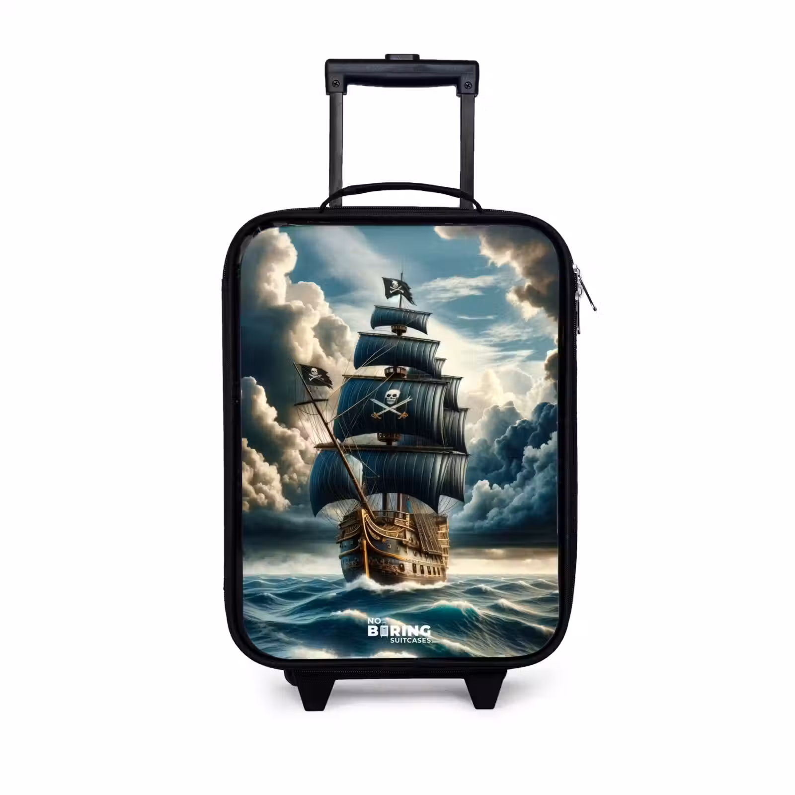Kinderkoffer - Piratenschip op een woeste zee — 1
