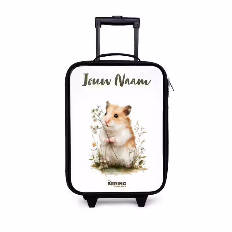 Kinderkoffers met naam - Dier - Natuur - Hamster — 1