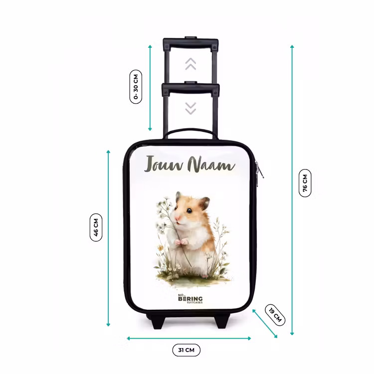 Kinderkoffers met naam - Dier - Natuur - Hamster — 7