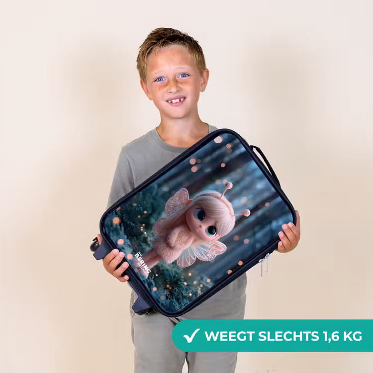 Kinderkoffers met naam - Fairy - Bos - Glitters — 3