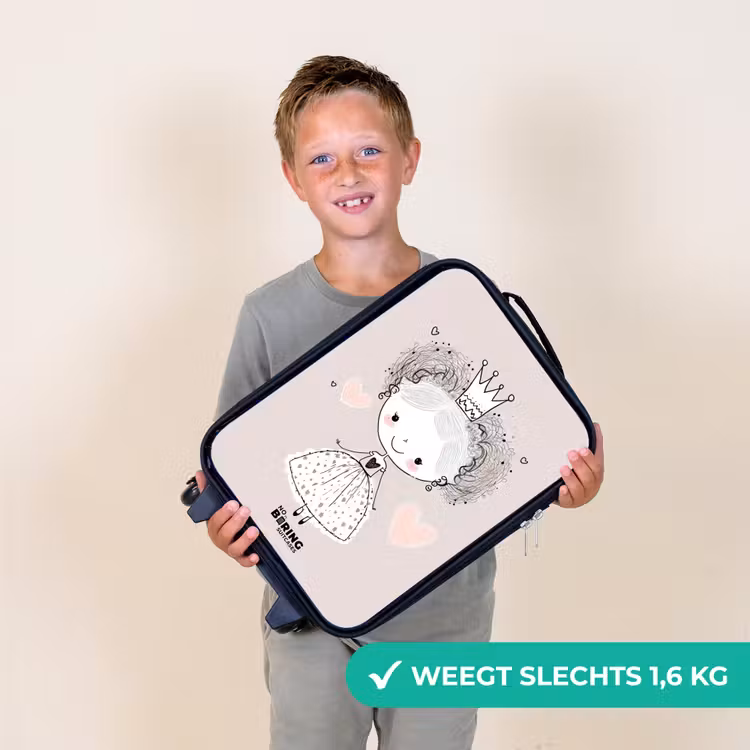 Kinderkoffer - Prinses met krulletjes — 3