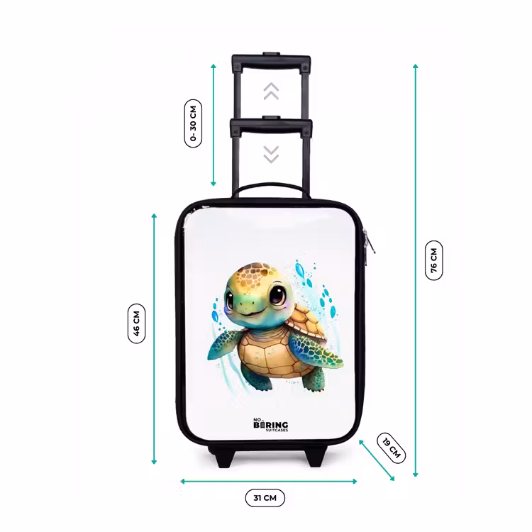 Kinderkoffer - Schildpad - Waterverf - Kleuren - Dieren — 6