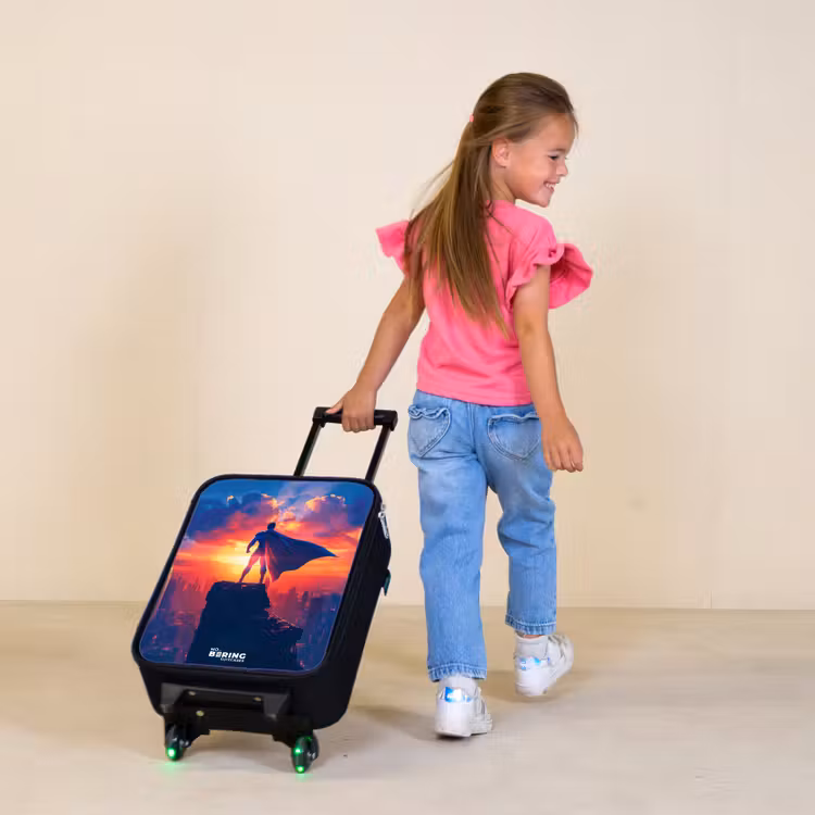 Kinderkoffer - Skyscraper superheld — 2
