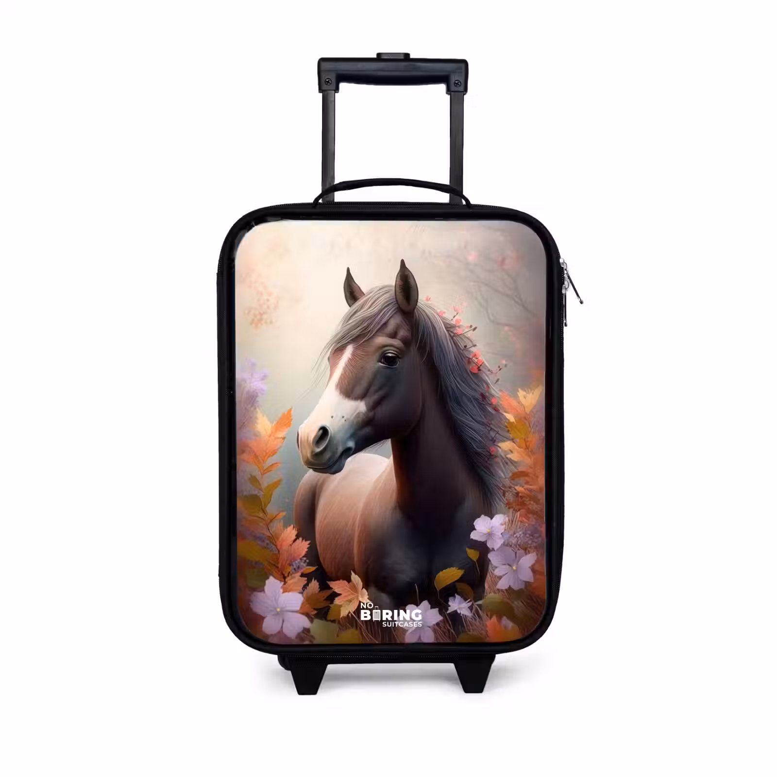Kinderkoffer - Bruin paard in de herfst — 1