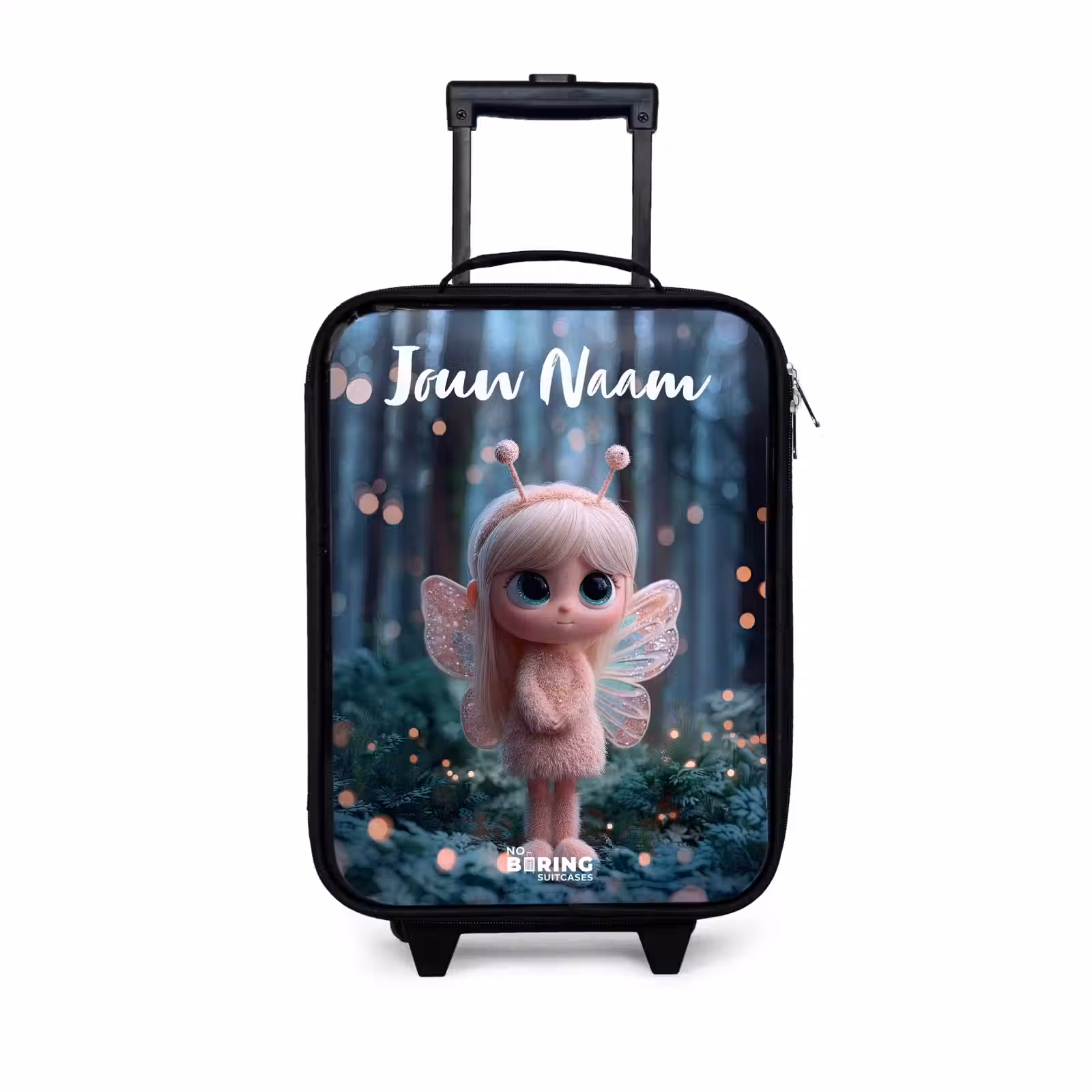 Kinderkoffers met naam - Fairy - Bos - Glitters — 1