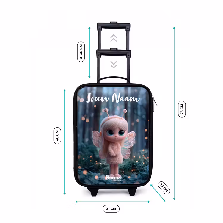 Kinderkoffers met naam - Fairy - Bos - Glitters — 7