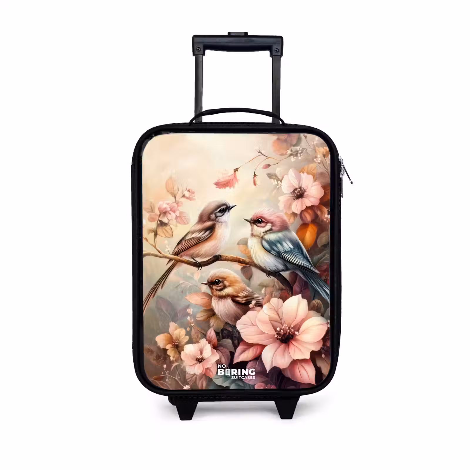 Kinderkoffer - Vogels met roze bloemen — 1